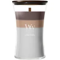 Woodwick Trilogy Radiant Cashmere Large Geurkaars