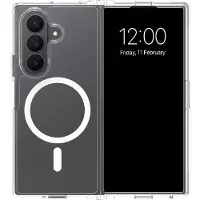 Accezz Xtreme Impact Backcover met MagSafe voor de Samsung Galaxy Z Fold 8 Ultra - Transparant