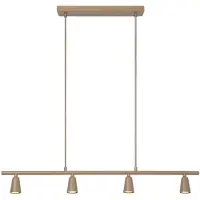 Lucide Design hanglamp Tiana taupe