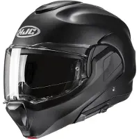 HJC F100 Semi Flat Systeemhelm Mat/Zwart XS, unisex