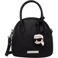 Karl Lagerfeld Handtas 'Sac Bandoulière Ikon Noir' zwart