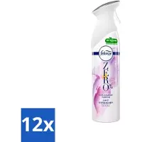 Febreze 12 x Spray - Zero % - Orchidee - Luchtverfrisser - 300ml - Luchtverfrisser - Orchidee Geur - Geurverwijderaar - - Natuurlijke Geur