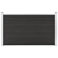 vidaXL Tuinhek van composietmateriaal, 180x105 cm, grijs