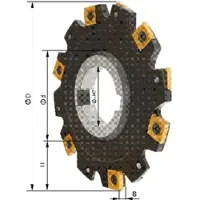 Format Schijffrees Z16 zonder kraag D 200x14mm
