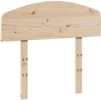 DKD Home Decor Hoofdbord 75 cm massief grenenhout