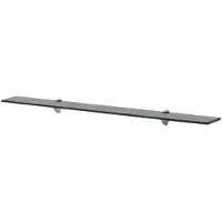 vidaXL Zwevend schap 100x20 cm 8 mm glas