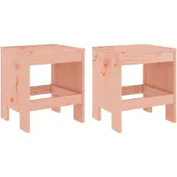 vidaXL Tuinstoelen, 2 stuks, 40x36x45 cm, massief douglashout