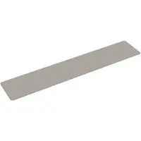 vidaXL Tapijtloper 50x250 cm sisal-look platina