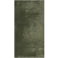 vidaXL Vloerkleed HUARTE laagpolig zacht wasbaar 60x110 cm bosgroen
