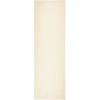 vidaXL Vloerkleed HUARTE laagpolig zacht wasbaar 80x250 cm crème