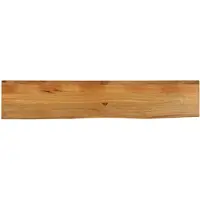 vidaXL Tafelblad met natuurlijke rand 180x30x2,5 cm massief mangohout