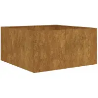 vidaXL Plantenbak 80x80x40 cm cortenstaal