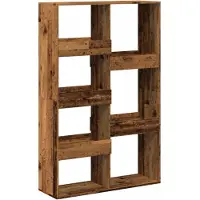 vidaXL Kamerscherm 100x33x155,5 cm bewerkt hout oud houtkleurig