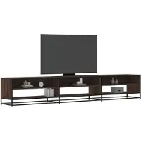 vidaXL Tv-meubel 270x40x46 cm bewerkt hout bruin eikenkleurig
