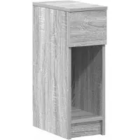 Super Merchant Nachtkastje met lade 20x36x60 cm grijs sonoma eikenkleurig