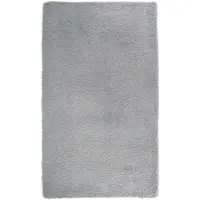 vidaXL Hoogpolig vloerkleed NAVARRA 60x100 cm polyester lichtgrijs