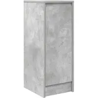 vidaXL Dressoir, betonkleur, 29,5 x 34 x 76 cm, houtvezelplaat