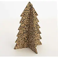 Liga - Dash Kerstboom 20 cm - Kurk - Beige -