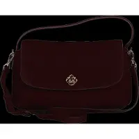 Gant Dames Slouchy suède tas bordeauxrood (OSFA), Klassiek 4975154
