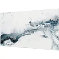 Wallfluent Fotobehang - Wit Vliesbehang - 416x254 cm - Abstracte Elegantie Muurschildering - Slaapkamer behang Abstractie - Fotobehang Vlies - Slaapkamer behang