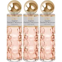 Saphir Perfect Woman 200ml Eau De Parfum 3 Eenheden