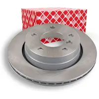FEBI BILSTEIN Remschijf 12324, achter, geventileerd , 1 Stuk