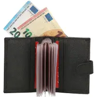 Double-D FH-serie Creditcard etui - Zwart