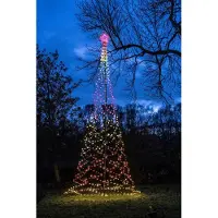 Coen Bakker Boom op paal vlaggenmast verlichting 836l d160h500 cm rgb Anna's Collection