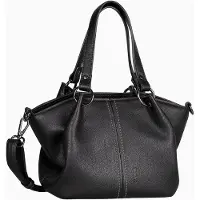 Gabor handtas schoudertas Marcelina Zip Shopper Black zwart