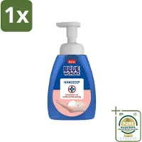 Blue Wonder 1 x - Handzeep - Hygiënisch & Verzorgend - 225 ml- Hygiëne - Handzeep - Handreiniging - Antibacteriële Handzeep - Schuimende Mousse