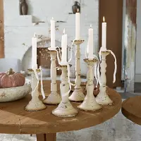 Loberon Kandelaar set van 6 Rivondelle