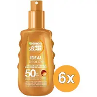 Garnier 6x Ambre Solaire Ideal Bronze Melkspray SPF 50 (150 ml)