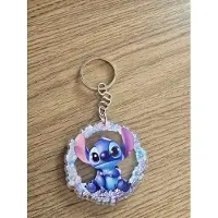 Stitch Sleutelhanger rond