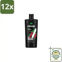 Axe – Douchegel – Africa – 700 ml - Voordeelverpakking - 12 stuks - Douchegel voor mannen - Douchegel warme geur