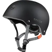 Movino - Element - M - zwart - urban fietshelm met Dial-Fit systeem - ABS/EPS - 11 Ventilatiegaten - Fiets Skeelers Step