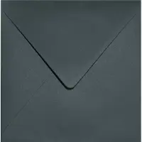 Netuno Gladde groene enveloppen 12 - 153 x 153 mm - 25 stuks - NK natgelijmde - 120 gram - Keaykolour -