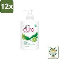 Unicura Vloeibare Handzeep Ultra 250 ml - Voordeelverpakking - 12 stuks - Hygiëne - Handverzorging