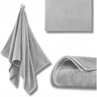 Zwoltex KIWI Serie - Handdoek - 50x100 cm - Grijs - Ultrasoft Technologie
