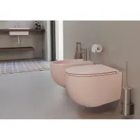 Qeramiq Élan Toiletzitting - softclose - quickrelease - slim - mat roze SW1467746