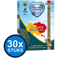 Renske 30x - Vers kip met rund - tetra 375gr - Hondenvoer Natvoer - 375 g