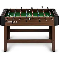 Neo-Sport Neosport tafelvoetbaltafel - 118x61x79 cm - NS-804 donkerbruin
