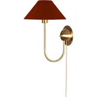 Globen Lighting Iris wandlamp Burgundy
