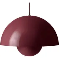 &tradition Flowerpot VP2 hanglamp groot Dark plum