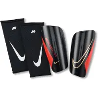 Nike Mercurial Lite Scheenbeschermers Zwart Felrood Goud