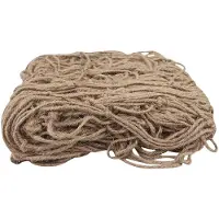 vidaXL Jute plant ondersteuningsnet Naturel 1 x 5 m 100% Tossa Jute