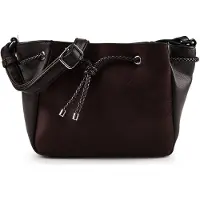 Gabor schoudertas Letitia Cross Bag Dark Brown donkerbruin