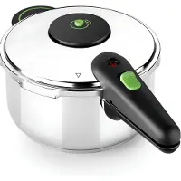 Tyr Snelkookpan Inductie - Pressure Cooker - Snelkookpan - 18cm x 18cm x 12cm