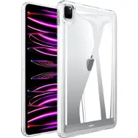 Mobigear Tablethoes geschikt voor Apple iPad Pro 11 Inch (2020) Hardcase Backcover | Crystal | iPad Pro 11 Inch (2020) Case | Back Cover - Transparant / Wit
