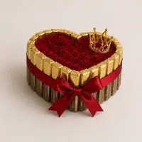 Merci Royal Love Box – Rode Rozen en Chocolade