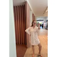 Ralph Lauren , slaapkleedje, gebloemd, roze, S